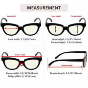 eyekeeper.com 4 Pack Blue Light Reading Glasses Cat-eye Style UV2102 Eyeglasses White Smoke 4 Pairs Mix / without magnification,4 Pairs Mix / +0.50,4 Pairs Mix / +0.75,4 Pairs Mix / +1.00,4 Pairs Mix / +1.25,4 Pairs Mix / +1.50,4 Pairs Mix / +1.75,4 Pairs Mix / +2.00,4 Pairs Mix / +2.25,4 Pairs Mix / +2.50,4 Pairs Mix / +2.75,4 Pairs Mix / +3.00