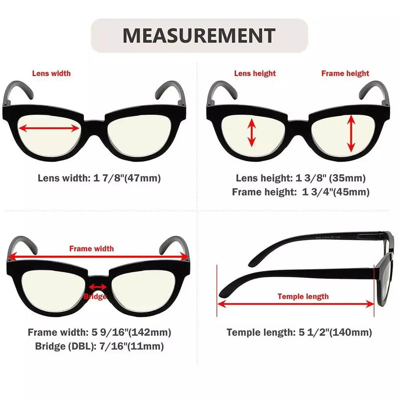 eyekeeper.com 4 Pack Blue Light Reading Glasses Cat-eye Style UV2102 Eyeglasses White Smoke 4 Pairs Mix / without magnification,4 Pairs Mix / +0.50,4 Pairs Mix / +0.75,4 Pairs Mix / +1.00,4 Pairs Mix / +1.25,4 Pairs Mix / +1.50,4 Pairs Mix / +1.75,4 Pairs Mix / +2.00,4 Pairs Mix / +2.25,4 Pairs Mix / +2.50,4 Pairs Mix / +2.75,4 Pairs Mix / +3.00