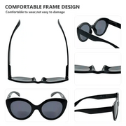 eyekeeper.com 4 Pack Cat-eye Bifocal Sunglasses Readers SBR2012 Sunglasses White Smoke 4 Pairs Mix / +1.00,4 Pairs Mix / +1.50,4 Pairs Mix / +2.00,4 Pairs Mix / +2.50,4 Pairs Mix / +3.00,4 Pairs Mix / +3.50