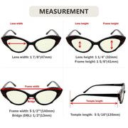 eyekeeper.com 4 Pack Cat-eye Blue Light Filter Readers UV2116 Eyeglasses White Smoke 4 Pairs Mix / without magnification,4 Pairs Mix / +0.50,4 Pairs Mix / +0.75,4 Pairs Mix / +1.00,4 Pairs Mix / +1.25,4 Pairs Mix / +1.50,4 Pairs Mix / +1.75,4 Pairs Mix / +2.00,4 Pairs Mix / +2.25,4 Pairs Mix / +2.50,4 Pairs Mix / +2.75,4 Pairs Mix / +3.00