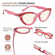 eyekeeper.com 4 Pack Cat-eye Blue Light Filter Readers UVR2029 Eyeglasses White Smoke 4 Pairs Mix / without magnification,4 Pairs Mix / +0.50,4 Pairs Mix / +0.75,4 Pairs Mix / +1.00,4 Pairs Mix / +1.25,4 Pairs Mix / +1.50,4 Pairs Mix / +1.75,4 Pairs Mix / +2.00,4 Pairs Mix / +2.50,4 Pairs Mix / +3.00