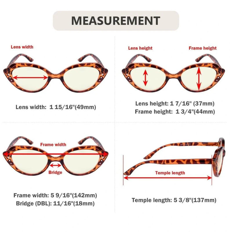 eyekeeper.com 4 Pack Cat-eye Blue Light Filter Reading Glasses UV2124 Eyeglasses White Smoke 4 Pairs Mix / without magnification,4 Pairs Mix / +0.50,4 Pairs Mix / +0.75,4 Pairs Mix / +1.00,4 Pairs Mix / +1.25,4 Pairs Mix / +1.50,4 Pairs Mix / +1.75,4 Pairs Mix / +2.00,4 Pairs Mix / +2.25,4 Pairs Mix / +2.50,4 Pairs Mix / +2.75,4 Pairs Mix / +3.00