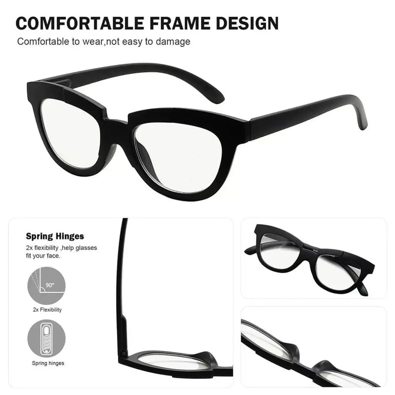 eyekeeper.com 4 Pack Cat-eye Multifocus Reading Glasses M2102 Eyeglasses White Smoke 4 Pairs Mix / +1.00,4 Pairs Mix / +1.25,4 Pairs Mix / +1.50,4 Pairs Mix / +1.75,4 Pairs Mix / +2.00,4 Pairs Mix / +2.25,4 Pairs Mix / +2.50,4 Pairs Mix / +3.00,4 Pairs Mix / +3.50