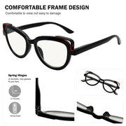 eyekeeper.com 4 Pack Cat-eye Progressive Multifocal Readers M2113 Eyeglasses White Smoke 4 Pairs Mix / +1.00,4 Pairs Mix / +1.25,4 Pairs Mix / +1.50,4 Pairs Mix / +1.75,4 Pairs Mix / +2.00,4 Pairs Mix / +2.25,4 Pairs Mix / +2.50,4 Pairs Mix / +3.00,4 Pairs Mix / +3.50
