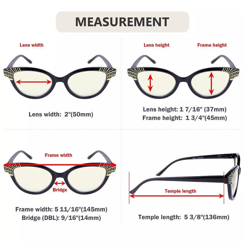 eyekeeper.com 4 Pack Cat-eye Reading Glasses Blue Light Filter UV2123 Eyeglasses White Smoke 4 Pairs Mix / without magnification,4 Pairs Mix / +0.50,4 Pairs Mix / +0.75,4 Pairs Mix / +1.00,4 Pairs Mix / +1.25,4 Pairs Mix / +1.50,4 Pairs Mix / +1.75,4 Pairs Mix / +2.00,4 Pairs Mix / +2.25,4 Pairs Mix / +2.50,4 Pairs Mix / +2.75,4 Pairs Mix / +3.00