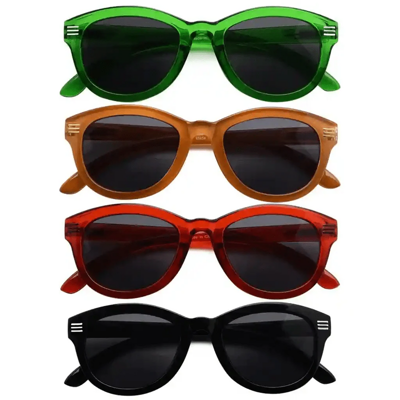 eyekeeper.com 4 Pack Cat-eye Style Bifocal Sunglasses SBR2107 Sunglasses White Smoke 4 Pairs Mix / +1.00,4 Pairs Mix / +1.50,4 Pairs Mix / +2.00,4 Pairs Mix / +2.50,4 Pairs Mix / +3.00