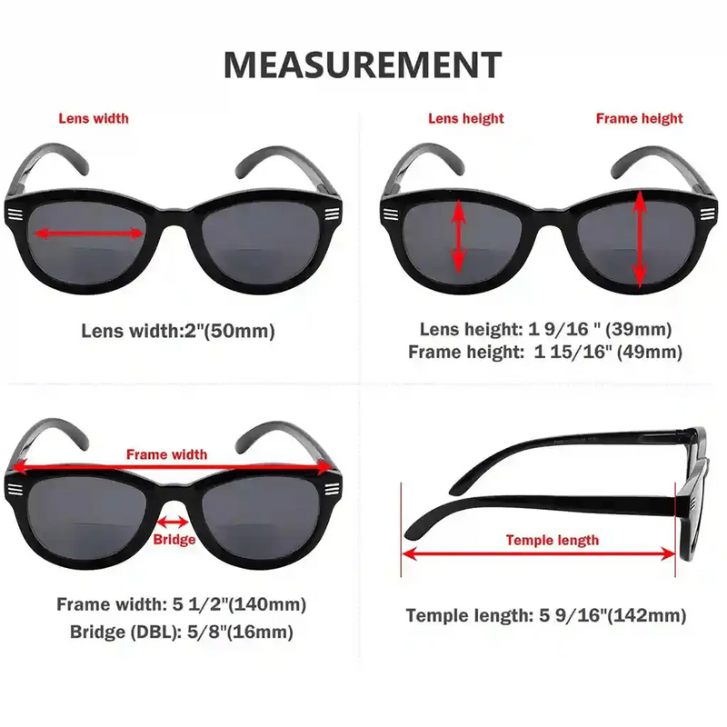 eyekeeper.com 4 Pack Cat-eye Style Bifocal Sunglasses SBR2107 Sunglasses White Smoke 4 Pairs Mix / +1.00,4 Pairs Mix / +1.50,4 Pairs Mix / +2.00,4 Pairs Mix / +2.50,4 Pairs Mix / +3.00