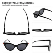 eyekeeper.com 4 Pack Cat-eye Stylish Bifocal Sunglasses SBR2103 Sunglasses White Smoke 4 Pairs Mix / +1.00,4 Pairs Mix / +1.50,4 Pairs Mix / +2.00,4 Pairs Mix / +2.50,4 Pairs Mix / +3.00