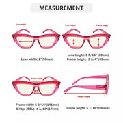 eyekeeper.com 4 Pack Cat-eye Thicker Frame Blue Light Filter Readers UVR2017 Eyeglasses White Smoke 4 Pairs Mix / without magnification,4 Pairs Mix / +0.50,4 Pairs Mix / +0.75,4 Pairs Mix / +1.00,4 Pairs Mix / +1.25,4 Pairs Mix / +1.50,4 Pairs Mix / +1.75,4 Pairs Mix / +2.00,4 Pairs Mix / +2.50,4 Pairs Mix / +3.00