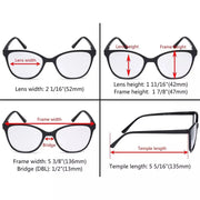 eyekeeper.com 4 Pack Cat-eye Tortoise Reading Glasses FH1570 Eyeglasses White Smoke 4 Pairs Mix / without magnification,4 Pairs Mix / +0.50,4 Pairs Mix / +0.75,4 Pairs Mix / +1.00,4 Pairs Mix / +1.25,4 Pairs Mix / +1.50,4 Pairs Mix / +1.75,4 Pairs Mix / +2.00,4 Pairs Mix / +2.25,4 Pairs Mix / +2.50,4 Pairs Mix / +3.00,4 Pairs Mix / +3.50