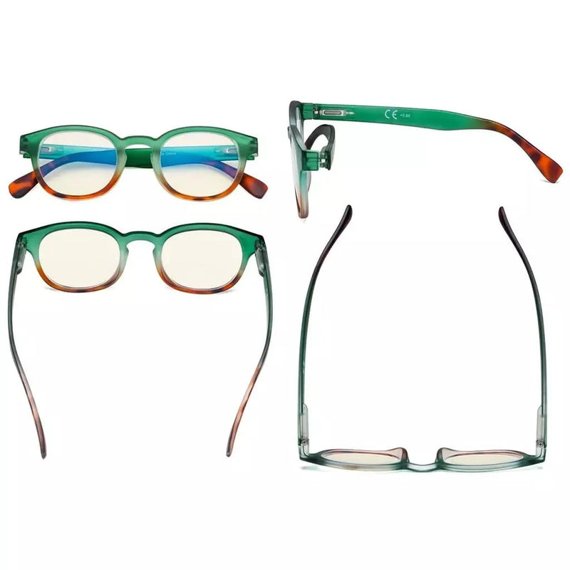 eyekeeper.com 4 Pack Blue Light Filter Reading Glasses UVR124D Eyeglasses White Smoke 4 Pairs Mix / without magnification,4 Pairs Mix / +0.50,4 Pairs Mix / +0.75,4 Pairs Mix / +1.00,4 Pairs Mix / +1.25,4 Pairs Mix / +1.50,4 Pairs Mix / +1.75,4 Pairs Mix / +2.00,4 Pairs Mix / +2.50,4 Pairs Mix / +3.00