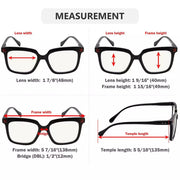 eyekeeper.com 4 Pack Chic Progressive Multifocus Reading Glasses M2108 Eyeglasses White Smoke 4 Pairs Mix / +1.00,4 Pairs Mix / +1.25,4 Pairs Mix / +1.50,4 Pairs Mix / +2.00,4 Pairs Mix / +2.25,4 Pairs Mix / +2.50,4 Pairs Mix / +3.00,4 Pairs Mix / +3.50