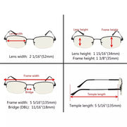 eyekeeper.com 4 Pack Classic Blue Light Filter Reading Glasses CG1704 Eyeglasses White Smoke 4 Pairs Mix / without magnification,4 Pairs Mix / +0.50,4 Pairs Mix / +0.75,4 Pairs Mix / +1.00,4 Pairs Mix / +1.25,4 Pairs Mix / +1.50,4 Pairs Mix / +1.75,4 Pairs Mix / +2.00,4 Pairs Mix / +2.25,4 Pairs Mix / +3.00,4 Pairs Mix / +3.50