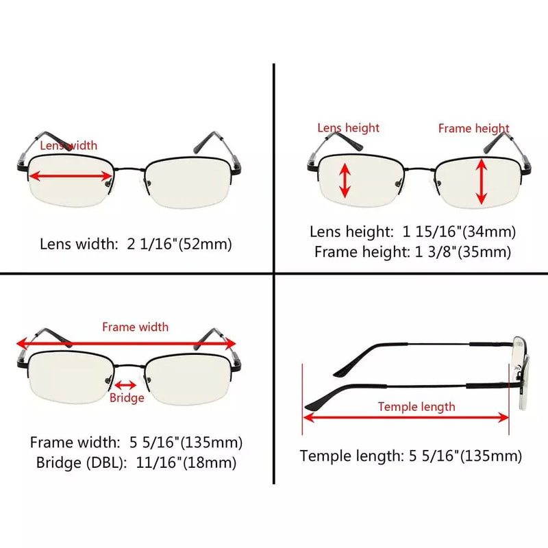 eyekeeper.com 4 Pack Classic Blue Light Filter Reading Glasses CG1704 Eyeglasses White Smoke 4 Pairs Mix / without magnification,4 Pairs Mix / +0.50,4 Pairs Mix / +0.75,4 Pairs Mix / +1.00,4 Pairs Mix / +1.25,4 Pairs Mix / +1.50,4 Pairs Mix / +1.75,4 Pairs Mix / +2.00,4 Pairs Mix / +2.25,4 Pairs Mix / +3.00,4 Pairs Mix / +3.50
