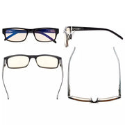 eyekeeper.com 4 Pack Classic Rectangle Blue Light Filter Reading Glasses CG054 Eyeglasses White Smoke 4 Pairs Mix / without magnification,4 Pairs Mix / +0.75,4 Pairs Mix / +1.00,4 Pairs Mix / +1.50,4 Pairs Mix / +2.00,4 Pairs Mix / +2.50,4 Pairs Mix / +3.00,4 Pairs Mix / +3.50,4 Pairs Mix / +4.00