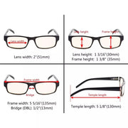 eyekeeper.com 4 Pack Classic Rectangle Blue Light Filter Reading Glasses CG054 Eyeglasses White Smoke 4 Pairs Mix / without magnification,4 Pairs Mix / +0.75,4 Pairs Mix / +1.00,4 Pairs Mix / +1.50,4 Pairs Mix / +2.00,4 Pairs Mix / +2.50,4 Pairs Mix / +3.00,4 Pairs Mix / +3.50,4 Pairs Mix / +4.00