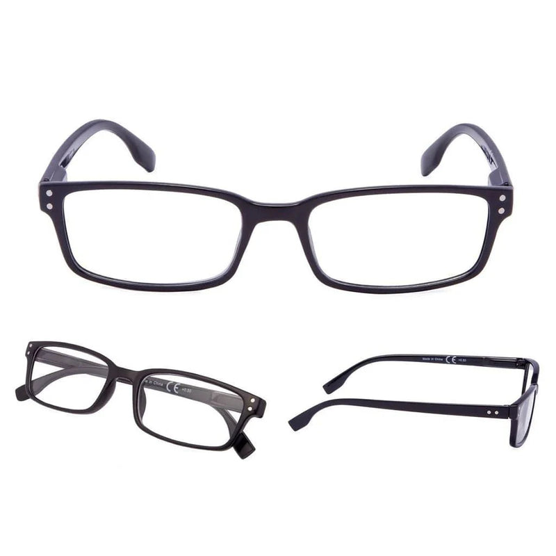 eyekeeper.com 4 Pack Classical Reading Glasses R097 Eyeglasses White Smoke Tortoise-4pcs / +0.50,Tortoise-4pcs / +0.75,2Black-2Tortoise / +0.75,2Black-2Tortoise / +1.00,2Black-2Tortoise / +1.50,Black-4pcs / +0.50,Black-4pcs / +0.75