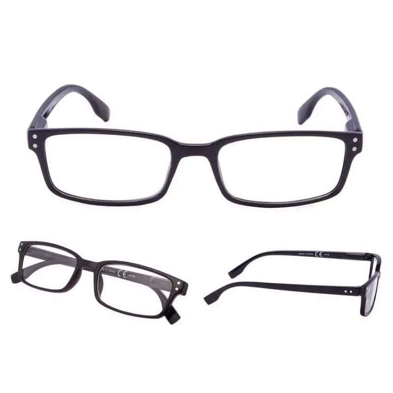 eyekeeper.com 4 Pack Classical Rectangular Reading Glasses Comfort Readers R097-A Eyeglasses White Smoke 2Black-2Tortoise / +0.50,2Black-2Tortoise / +0.75,2Black-2Tortoise / +1.00,2Black-2Tortoise / +1.25,2Black-2Tortoise / +1.50,2Black-2Tortoise / +1.75,2Black-2Tortoise / +2.00,2Black-2Tortoise / +2.25,2Black-2Tortoise / +2.50,2Black-2Tortoise / +3.50,2Blac
