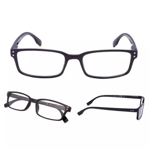 eyekeeper.com 4 Pack Classical Rectangular Reading Glasses Comfort Readers R097-A Eyeglasses White Smoke 2Black-2Tortoise / +0.50,2Black-2Tortoise / +0.75,2Black-2Tortoise / +1.00,2Black-2Tortoise / +1.25,2Black-2Tortoise / +1.50,2Black-2Tortoise / +1.75,2Black-2Tortoise / +2.00,2Black-2Tortoise / +2.25,2Black-2Tortoise / +2.50,2Black-2Tortoise / +3.50,2Blac