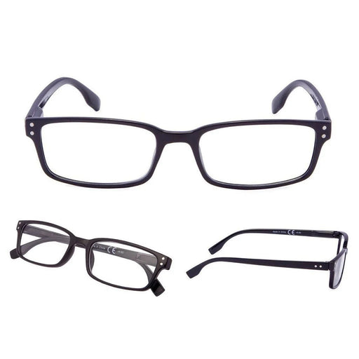 eyekeeper.com 4 Pack Classical Spring-Hinges Reading Glasses R097 Eyeglasses White Smoke Black-4pcs / without magnification,Black-4pcs / +0.50,Black-4pcs / +0.75,Black-4pcs / +1.00,Black-4pcs / +1.25,Black-4pcs / +1.50,Black-4pcs / +1.75,Black-4pcs / +2.00,Black-4pcs / +2.25,Black-4pcs / +2.50,Black-4pcs / +2.75,Black-4pcs / +3.00,Black-4pcs