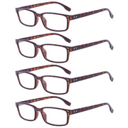 eyekeeper.com 4 Pack Classical Spring-Hinges Reading Glasses R097 Eyeglasses White Smoke Tortoise-4pcs / +0.50,Tortoise-4pcs / +0.75,Tortoise-4pcs / +1.00,Tortoise-4pcs / +1.25,Tortoise-4pcs / +1.50,Tortoise-4pcs / +1.75,Tortoise-4pcs / +2.00,Tortoise-4pcs / +2.25,Tortoise-4pcs / +2.50,Tortoise-4pcs / +2.75,Tortoise-4pcs / +3.50,Tortoise-4pcs