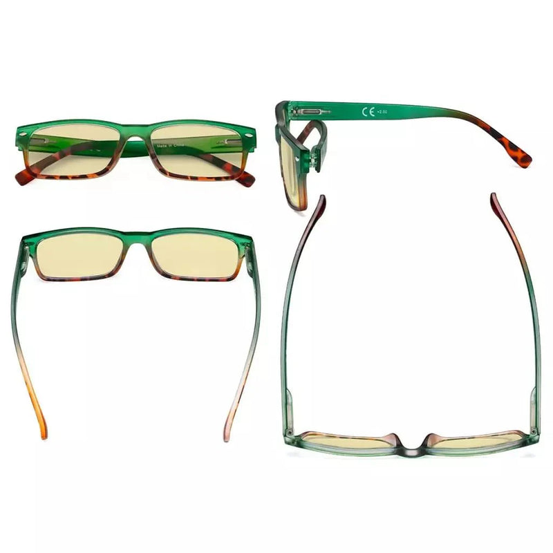 eyekeeper.com 4 Pack Colorful Blue Light Blocking Reading Glasses TM108D Eyeglasses White Smoke 4 Pairs Mix / without magnification,4 Pairs Mix / +0.50,4 Pairs Mix / +0.75,4 Pairs Mix / +1.00,4 Pairs Mix / +1.25,4 Pairs Mix / +1.50,4 Pairs Mix / +1.75,4 Pairs Mix / +2.00,4 Pairs Mix / +2.50,4 Pairs Mix / +3.00