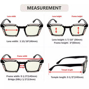 eyekeeper.com 4 Pack Colourful Blue Light Filter Reading Glasses UV2106 Eyeglasses White Smoke 4 Pairs Mix / without magnification,4 Pairs Mix / +0.50,4 Pairs Mix / +0.75,4 Pairs Mix / +1.00,4 Pairs Mix / +1.25,4 Pairs Mix / +1.50,4 Pairs Mix / +1.75,4 Pairs Mix / +2.00,4 Pairs Mix / +2.25,4 Pairs Mix / +2.50,4 Pairs Mix / +2.75,4 Pairs Mix / +3.00