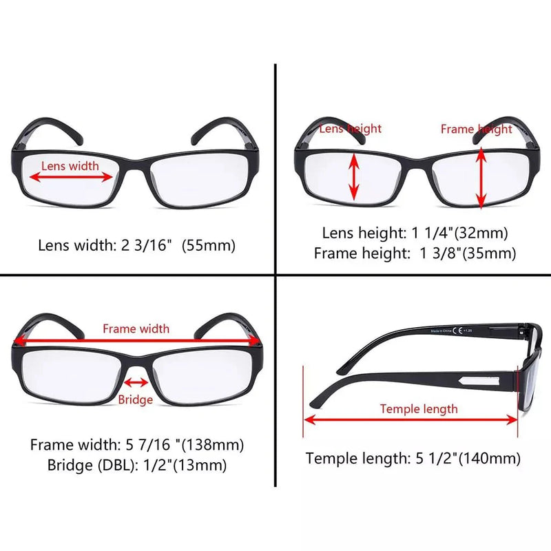 eyekeeper.com 4 Pack Comfort Rectangle Reading Glasses Include Sunglasses R9103 Eyeglasses White Smoke 4 Pairs Mix / +0.50,4 Pairs Mix / +0.75,4 Pairs Mix / +1.00,4 Pairs Mix / +1.25,4 Pairs Mix / +1.50,4 Pairs Mix / +1.75,4 Pairs Mix / +2.00,4 Pairs Mix / +2.25,4 Pairs Mix / +2.50,4 Pairs Mix / +2.75,4 Pairs Mix / +3.00,4 Pairs Mix / +3.50,4 Pairs Mix / +