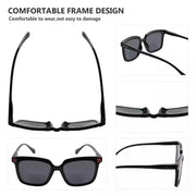 eyekeeper.com 4 Pack Cool Modern Bifocal Reading Sunglasses SBR2108 Sunglasses White Smoke 4 Pairs Mix / +1.00,4 Pairs Mix / +1.50,4 Pairs Mix / +2.00,4 Pairs Mix / +2.50,4 Pairs Mix / +3.00