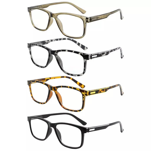 eyekeeper.com 4 Pack Design Reading Glasses Chic Readers R005N Eyeglasses White Smoke 4 Pairs Mix / +0.50,4 Pairs Mix / +0.75,4 Pairs Mix / +1.00,4 Pairs Mix / +1.25,4 Pairs Mix / +1.50,4 Pairs Mix / +1.75,4 Pairs Mix / +2.00,4 Pairs Mix / +2.50,4 Pairs Mix / +2.75,4 Pairs Mix / +3.00,4 Pairs Mix / +3.25,4 Pairs Mix / +3.50,4 Pairs Mix / +