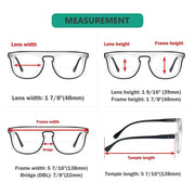 eyekeeper.com 4 Pack Double Color Stylish Frame Bifocal Reading Glasses BR2122 Eyeglasses White Smoke 4 Pairs Mix / +1.00,4 Pairs Mix / +1.50,4 Pairs Mix / +2.00,4 Pairs Mix / +2.50,4 Pairs Mix / +3.00