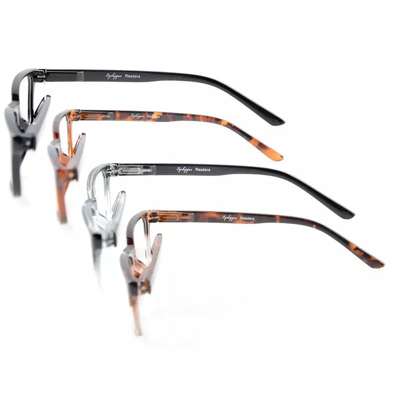 eyekeeper.com 4 Pack Retro Comfort Reading Glasses R898 Eyeglasses White Smoke 4 Pairs Mix / +0.50,4 Pairs Mix / +0.75,4 Pairs Mix / +1.00,4 Pairs Mix / +1.25,4 Pairs Mix / +1.50,4 Pairs Mix / +1.75,4 Pairs Mix / +2.00,4 Pairs Mix / +2.25,4 Pairs Mix / +2.50,4 Pairs Mix / +2.75,4 Pairs Mix / +3.00,4 Pairs Mix / +3.50,4 Pairs Mix / +