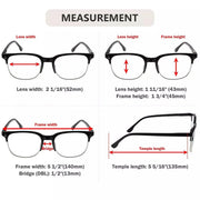 eyekeeper.com 4 Pack Fashion Half Rim Reading Glasses R9114 Eyeglasses White Smoke 4 Pairs Mix / +0.50,4 Pairs Mix / +0.75,4 Pairs Mix / +1.00,4 Pairs Mix / +1.25,4 Pairs Mix / +1.50,4 Pairs Mix / +1.75,4 Pairs Mix / +2.00,4 Pairs Mix / +2.25,4 Pairs Mix / +2.50,4 Pairs Mix / +2.75,4 Pairs Mix / +3.00,4 Pairs Mix / +3.50,4 Pairs Mix / +