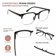 eyekeeper.com 4 Pack Fashion Half Rim Reading Glasses R9114 Eyeglasses White Smoke 4 Pairs Mix / +0.50,4 Pairs Mix / +0.75,4 Pairs Mix / +1.00,4 Pairs Mix / +1.25,4 Pairs Mix / +1.50,4 Pairs Mix / +1.75,4 Pairs Mix / +2.00,4 Pairs Mix / +2.25,4 Pairs Mix / +2.50,4 Pairs Mix / +2.75,4 Pairs Mix / +3.00,4 Pairs Mix / +3.50,4 Pairs Mix / +