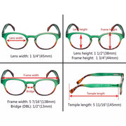 eyekeeper.com 4 Pack Fashion Oval Colorful Reading Glasses R124D Eyeglasses White Smoke 4 Pairs Mix / +0.50,4 Pairs Mix / +0.75,4 Pairs Mix / +1.00,4 Pairs Mix / +1.25,4 Pairs Mix / +1.50,4 Pairs Mix / +1.75,4 Pairs Mix / +2.00,4 Pairs Mix / +2.25,4 Pairs Mix / +2.50,4 Pairs Mix / +2.75,4 Pairs Mix / +3.00,4 Pairs Mix / +3.50,4 Pairs Mix / +