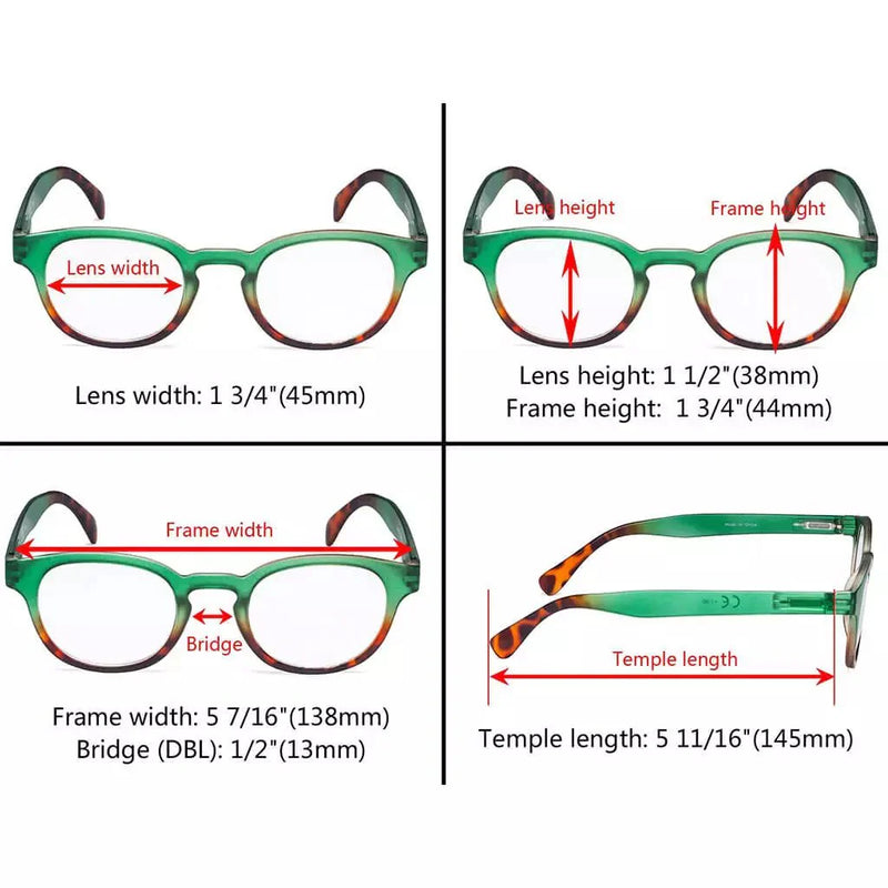 eyekeeper.com 4 Pack Fashion Oval Colorful Reading Glasses R124D Eyeglasses White Smoke 4 Pairs Mix / +0.50,4 Pairs Mix / +0.75,4 Pairs Mix / +1.00,4 Pairs Mix / +1.25,4 Pairs Mix / +1.50,4 Pairs Mix / +1.75,4 Pairs Mix / +2.00,4 Pairs Mix / +2.25,4 Pairs Mix / +2.50,4 Pairs Mix / +2.75,4 Pairs Mix / +3.00,4 Pairs Mix / +3.50,4 Pairs Mix / +