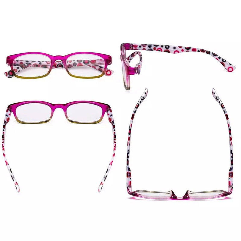 eyekeeper.com 4 Pack Fashion Polka Dots Patterned Reading Glasses R029P Eyeglasses White Smoke 4 Pairs Mix / +0.50,4 Pairs Mix / +0.75,4 Pairs Mix / +1.00,4 Pairs Mix / +1.25,4 Pairs Mix / +1.50,4 Pairs Mix / +1.75,4 Pairs Mix / +2.00,4 Pairs Mix / +2.25,4 Pairs Mix / +2.50,4 Pairs Mix / +3.50,4 Pairs Mix / +4.00