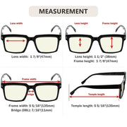 eyekeeper.com 4 Pack Fashionable Blue Light Filter Reading Glasses UVR2027 Eyeglasses White Smoke 4 Pairs Mix / without magnification,4 Pairs Mix / +0.50,4 Pairs Mix / +0.75,4 Pairs Mix / +1.00,4 Pairs Mix / +1.25,4 Pairs Mix / +1.50,4 Pairs Mix / +1.75,4 Pairs Mix / +2.00,4 Pairs Mix / +2.50,4 Pairs Mix / +3.00