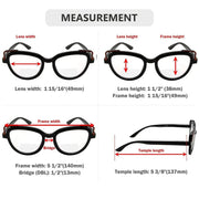 eyekeeper.com 4 Pack Fashionable Cat-eye Bifocal Reading Glasses BR2113 Eyeglasses White Smoke 4 Pairs Mix / +1.00,4 Pairs Mix / +1.50,4 Pairs Mix / +2.00,4 Pairs Mix / +2.50,4 Pairs Mix / +3.00