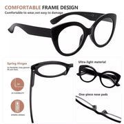 eyekeeper.com 4 Pack Fashionable Cat-eye Reading Glasses R2012 Eyeglasses White Smoke 4 Pairs Mix / without magnification,4 Pairs Mix / +0.50,4 Pairs Mix / +0.75,4 Pairs Mix / +1.00,4 Pairs Mix / +1.25,4 Pairs Mix / +1.50,4 Pairs Mix / +1.75,4 Pairs Mix / +2.00,4 Pairs Mix / +2.25,4 Pairs Mix / +2.50,4 Pairs Mix / +2.75,4 Pairs Mix / +3.00