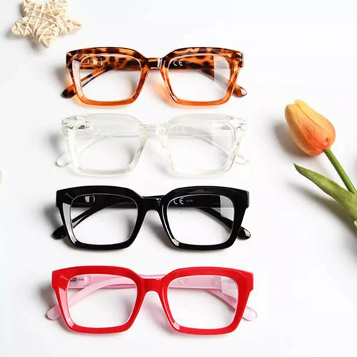 eyekeeper.com 4 Pack Fashionable Reading Glasses Thicker Frame Readers R9106 Eyeglasses White Smoke 4 Pairs Mix / without magnification,4 Pairs Mix / +0.50,4 Pairs Mix / +0.75,4 Pairs Mix / +1.00,4 Pairs Mix / +1.25,4 Pairs Mix / +1.50,4 Pairs Mix / +1.75,4 Pairs Mix / +2.00,4 Pairs Mix / +2.25,4 Pairs Mix / +2.50,4 Pairs Mix / +2.75,4 Pairs Mix / +3.00