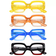 eyekeeper.com 4 Pack Fashionable Reading Glasses Trendy Readers R2026 Eyeglasses White Smoke 4 Pairs Mix / without magnification,4 Pairs Mix / +0.50,4 Pairs Mix / +0.75,4 Pairs Mix / +1.00,4 Pairs Mix / +1.25,4 Pairs Mix / +1.50,4 Pairs Mix / +1.75,4 Pairs Mix / +2.00,4 Pairs Mix / +2.25,4 Pairs Mix / +2.50,4 Pairs Mix / +2.75,4 Pairs Mix / +3.00