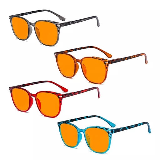 eyekeeper.com 4 Pack Funky Blue Light Blocking Reading Glasses DS9001D Eyeglasses White Smoke 4 Pairs Mix / without magnification,4 Pairs Mix / +0.50,4 Pairs Mix / +0.75,4 Pairs Mix / +1.00,4 Pairs Mix / +1.25,4 Pairs Mix / +1.50,4 Pairs Mix / +1.75,4 Pairs Mix / +2.00,4 Pairs Mix / +2.25,4 Pairs Mix / +2.50,4 Pairs Mix / +3.00