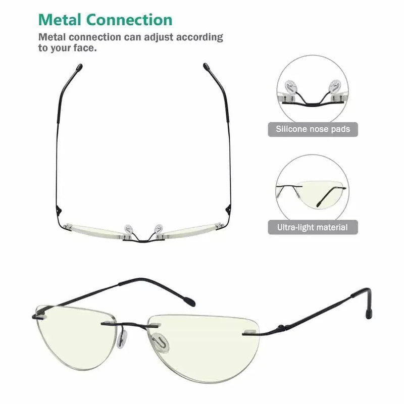 eyekeeper.com 4 Pack Half Moon Blue Light Filter Reading Glasses UVRL2 Eyeglasses White Smoke 4 Pairs Mix / without magnification,4 Pairs Mix / +0.50,4 Pairs Mix / +0.75,4 Pairs Mix / +1.00,4 Pairs Mix / +1.25,4 Pairs Mix / +1.50,4 Pairs Mix / +1.75,4 Pairs Mix / +2.00,4 Pairs Mix / +2.25,4 Pairs Mix / +2.50,4 Pairs Mix / +3.00,4 Pairs Mix / +3.50