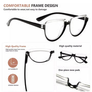eyekeeper.com 4 Pack Half Moon Reading Glasses Readers R2006 Eyeglasses White Smoke 4 Pairs Mix / without magnification,4 Pairs Mix / +0.50,4 Pairs Mix / +0.75,4 Pairs Mix / +1.00,4 Pairs Mix / +1.25,4 Pairs Mix / +1.50,4 Pairs Mix / +1.75,4 Pairs Mix / +2.00,4 Pairs Mix / +2.25,4 Pairs Mix / +2.50,4 Pairs Mix / +2.75,4 Pairs Mix / +3.00