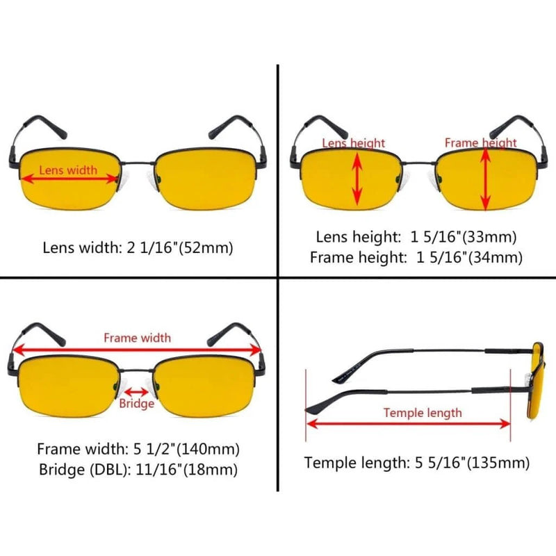 eyekeeper.com 4 Pack Half-rim Blue Light Blocking Reading Glasses HP1704 Eyeglasses White Smoke 4 Pairs Mix / without magnification,4 Pairs Mix / +0.50,4 Pairs Mix / +0.75,4 Pairs Mix / +1.00,4 Pairs Mix / +1.25,4 Pairs Mix / +2.00,4 Pairs Mix / +3.00