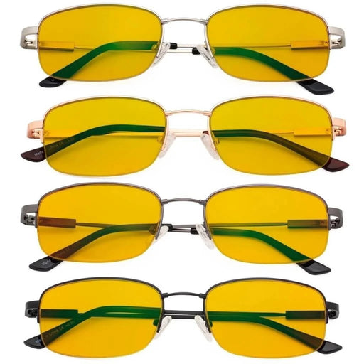 eyekeeper.com 4 Pack Half-rim Blue Light Blocking Reading Glasses HP1704 Eyeglasses White Smoke 4 Pairs Mix / without magnification,4 Pairs Mix / +0.50,4 Pairs Mix / +0.75,4 Pairs Mix / +1.00,4 Pairs Mix / +1.25,4 Pairs Mix / +2.00,4 Pairs Mix / +3.00
