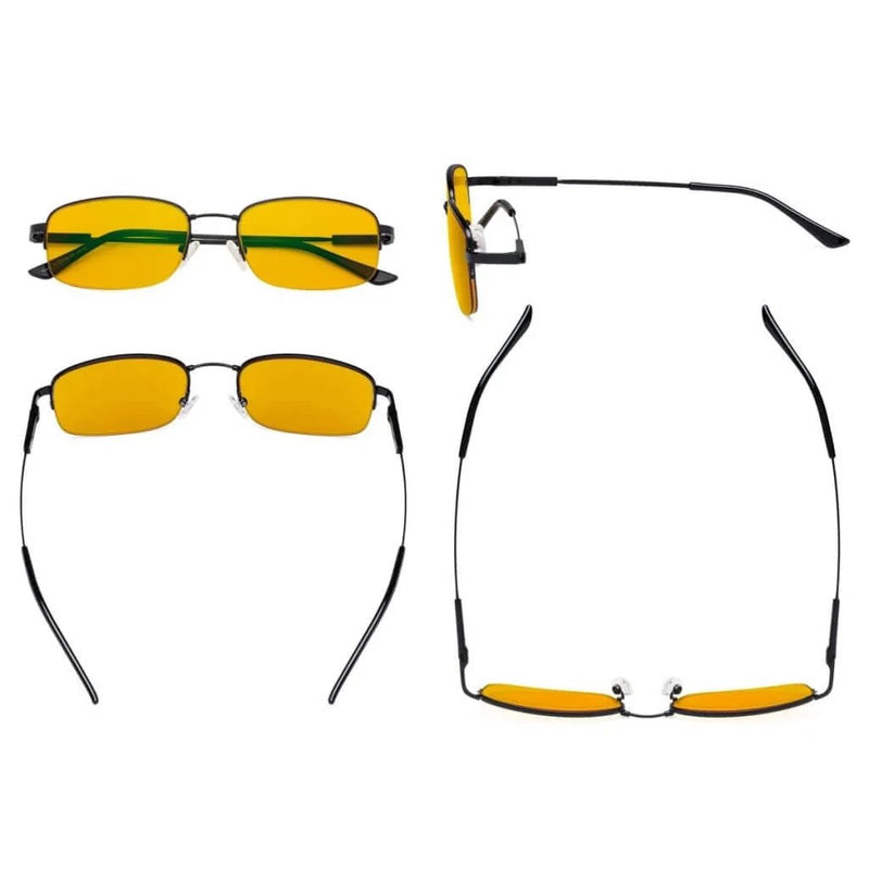 eyekeeper.com 4 Pack Half-rim Blue Light Blocking Reading Glasses HP1704 Eyeglasses White Smoke 4 Pairs Mix / without magnification,4 Pairs Mix / +0.50,4 Pairs Mix / +0.75,4 Pairs Mix / +1.00,4 Pairs Mix / +1.25,4 Pairs Mix / +2.00,4 Pairs Mix / +3.00
