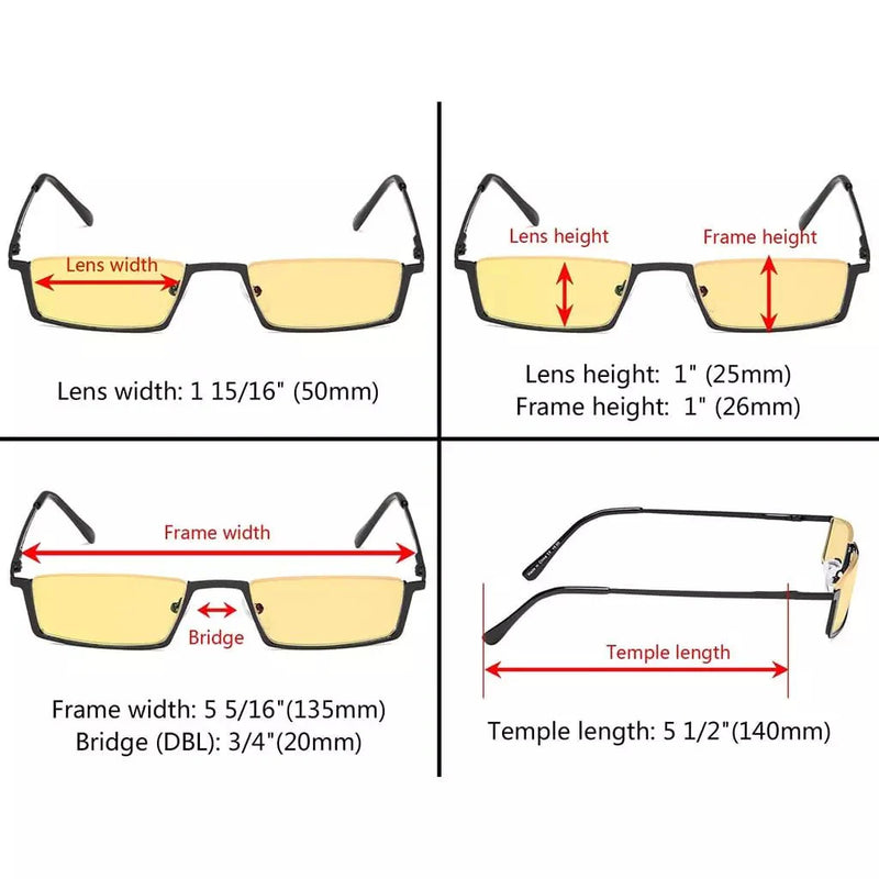 eyekeeper.com 4 Pack Half-Rim Blue Light Blocking Reading Glasses HPCG1613 Eyeglasses White Smoke 4 Pairs Mix / without magnification,4 Pairs Mix / +0.50,4 Pairs Mix / +0.75,4 Pairs Mix / +1.00,4 Pairs Mix / +1.25,4 Pairs Mix / +1.50,4 Pairs Mix / +1.75,4 Pairs Mix / +2.00,4 Pairs Mix / +2.25,4 Pairs Mix / +2.50,4 Pairs Mix / +3.00