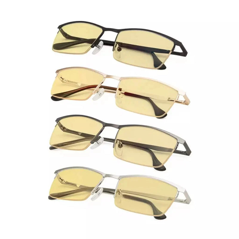 eyekeeper.com 4 Pack Half-rim Blue Light Blocking Reading Glasses HPCG1614 Eyeglasses White Smoke 4 Pairs Mix / +0.50,4 Pairs Mix / +0.75,4 Pairs Mix / +1.00,4 Pairs Mix / +2.00,4 Pairs Mix / +2.50,4 Pairs Mix / +3.00